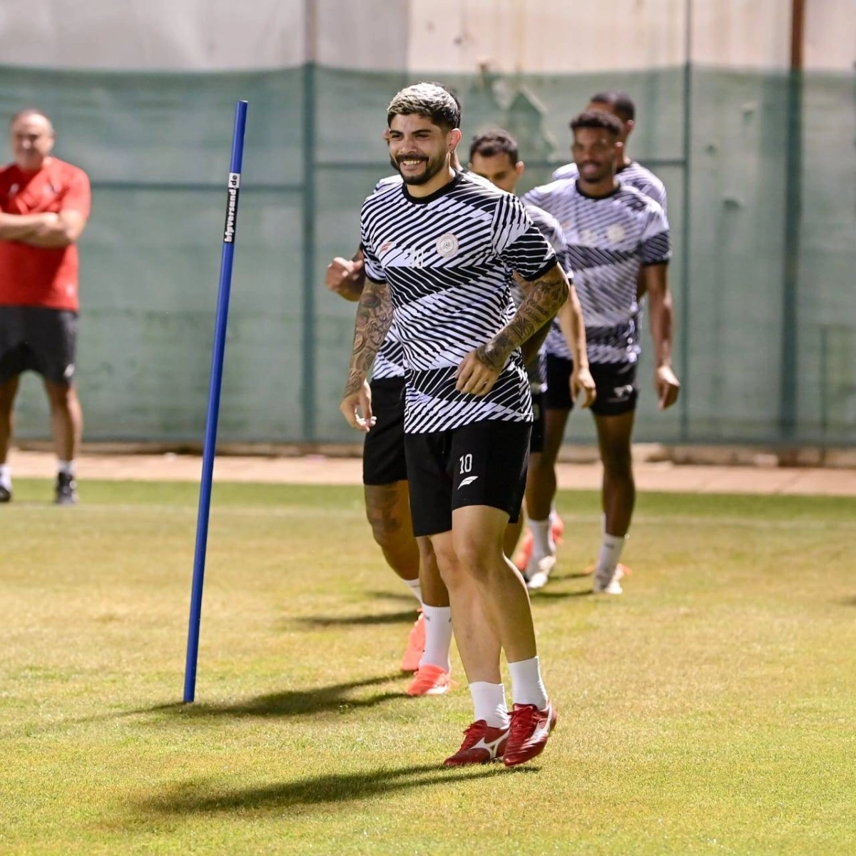 بانيغا في تدريبات الشباب