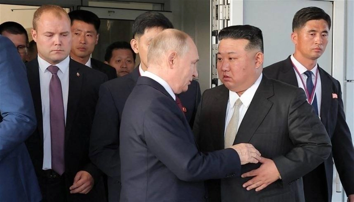 


لقاء بوتين وكيم 