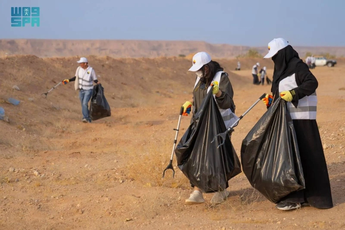 مشاركة الفتيات في الحملة (مكة)