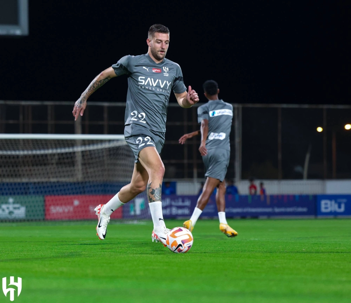 


سافيتش في تدريبات الهلال 