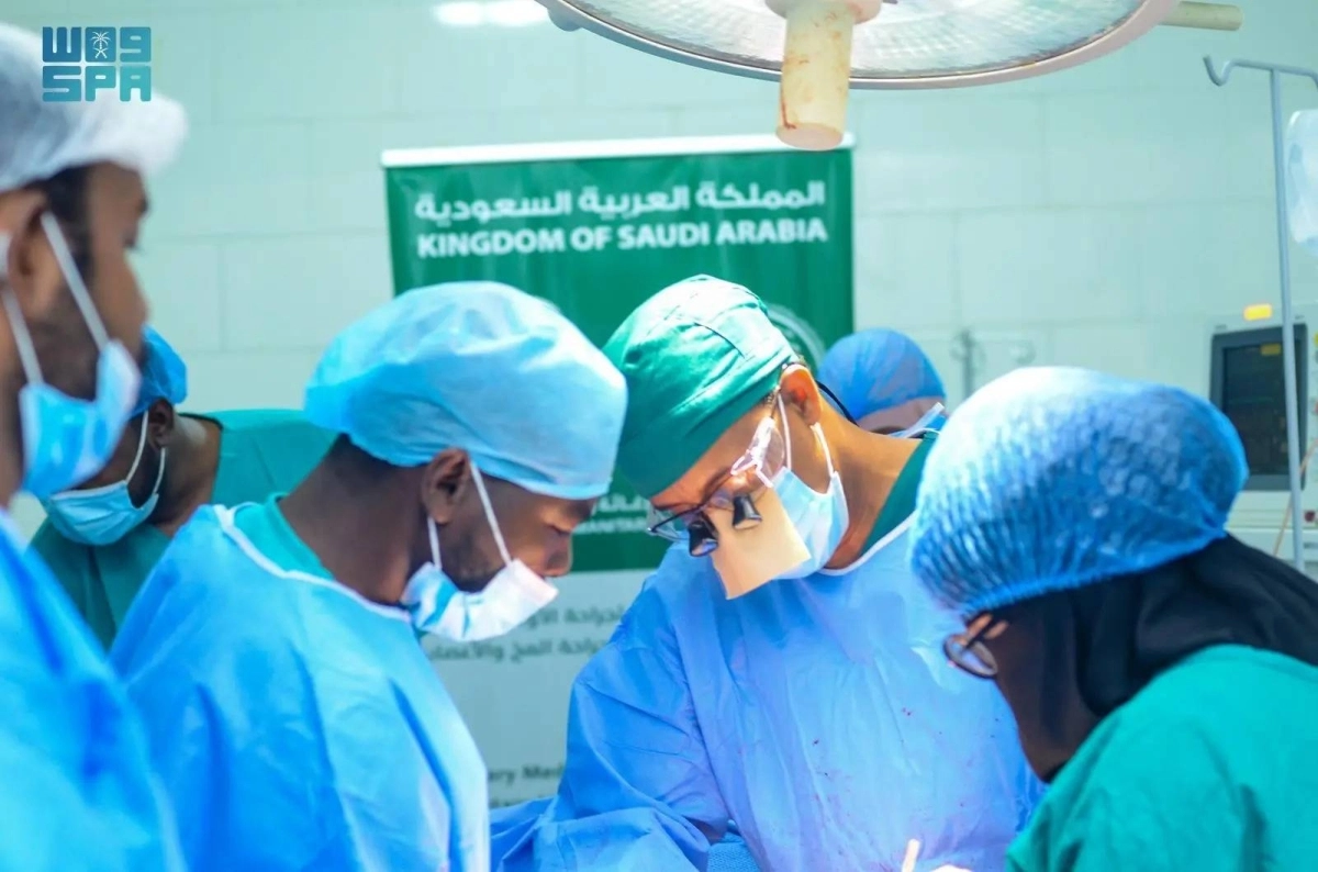 عملية جراحية سعودية في بورتسودان