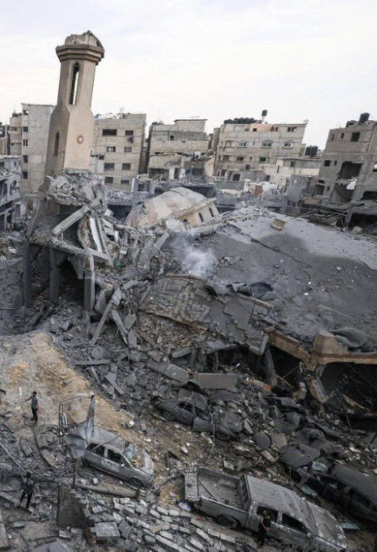 


مسجد هدمته إسرائيل في غزة                                           (مكة) 