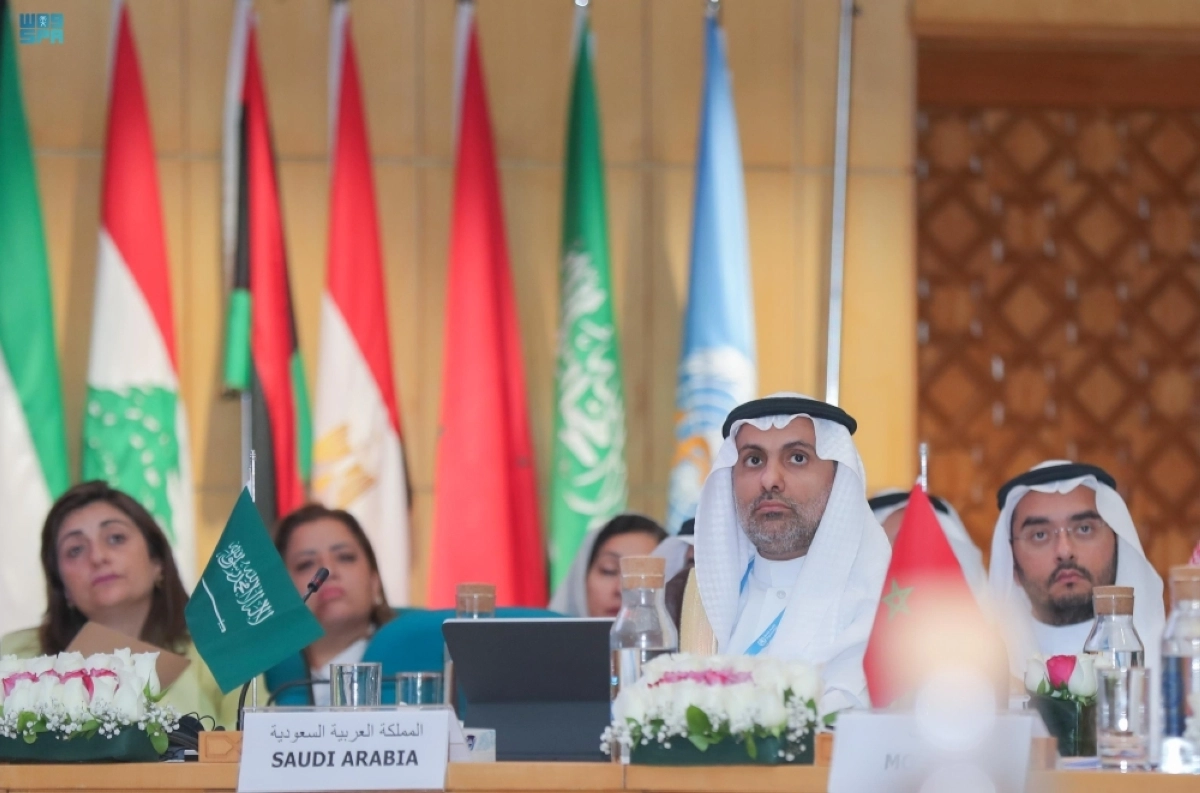 وزير الصحة خلال مشاركته في الاجتماع