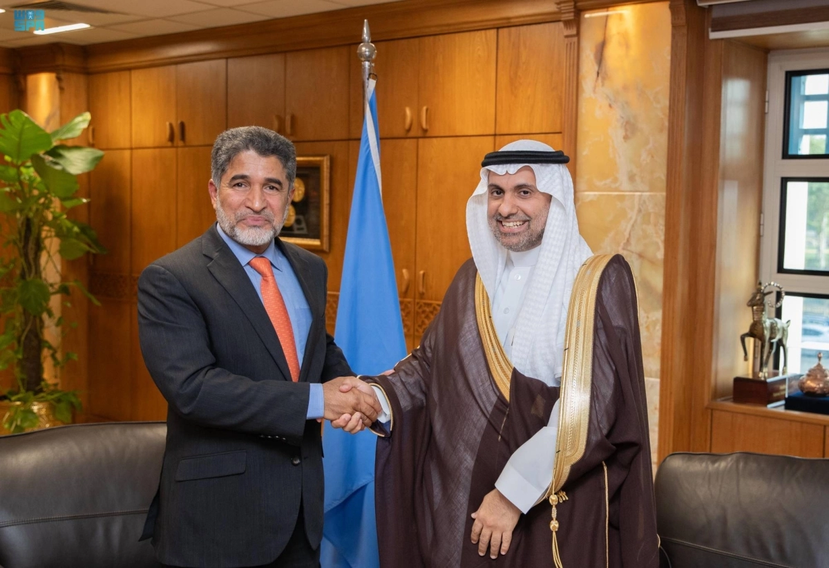 الجلال خلال لقائه مسؤول منظمة الصحة العالمية