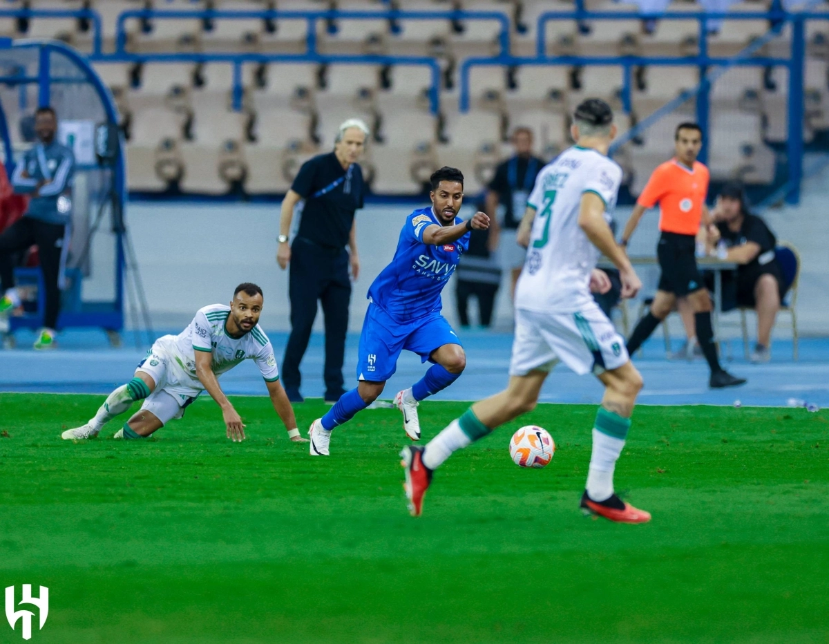 


جانب من المباراة 