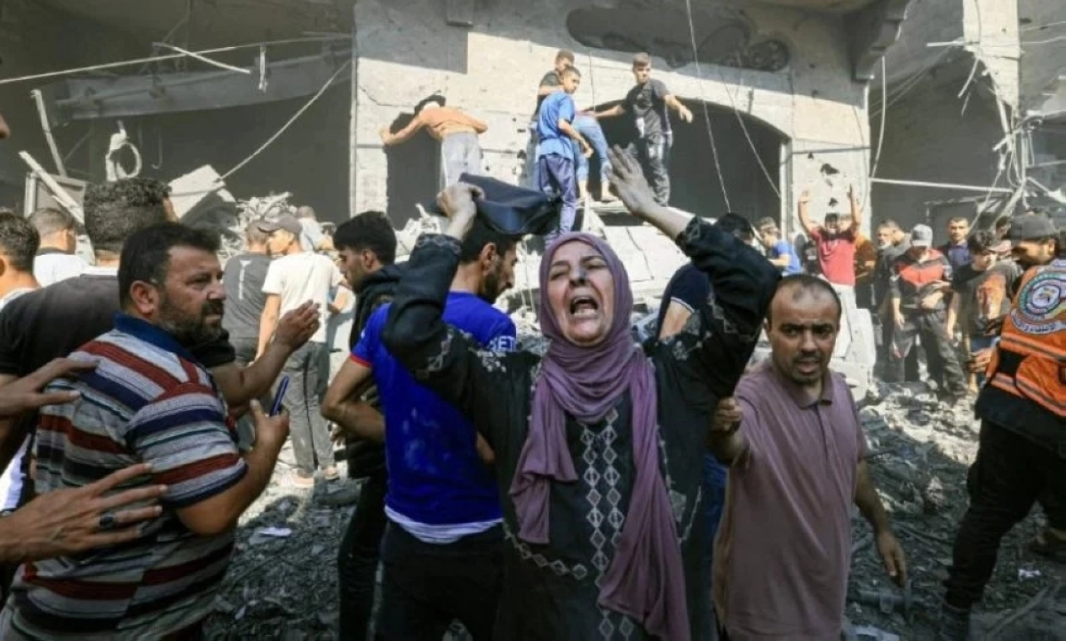 الحزن في كل مكان بغزة (مكة)