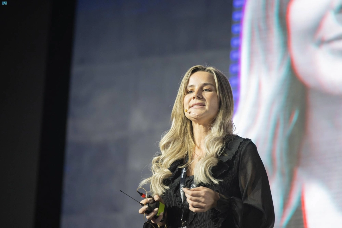 متسابقة خلال الفعاليات (مكة)