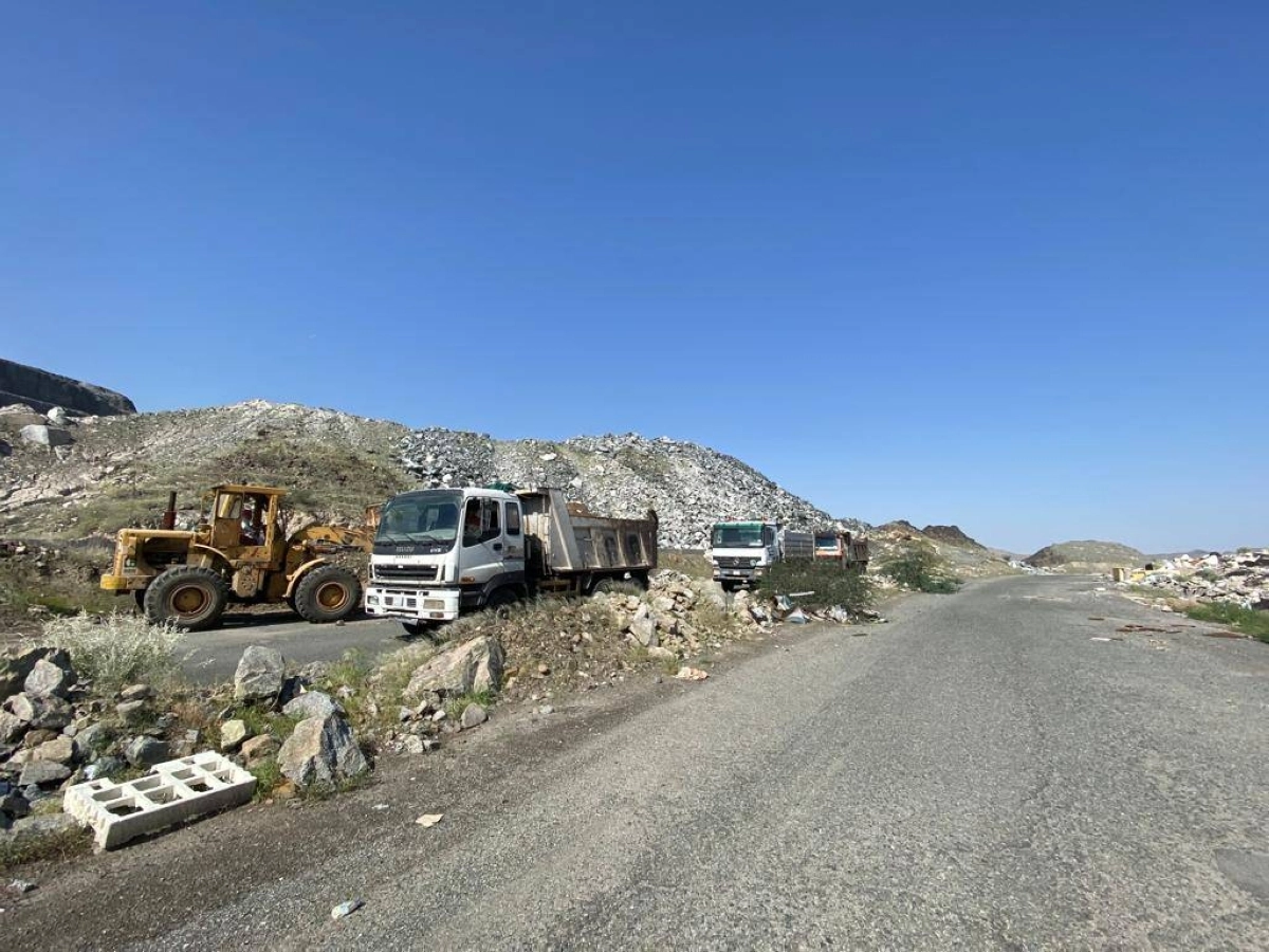 


إزالة المخلفات عن الموقع                                       (مكة) 