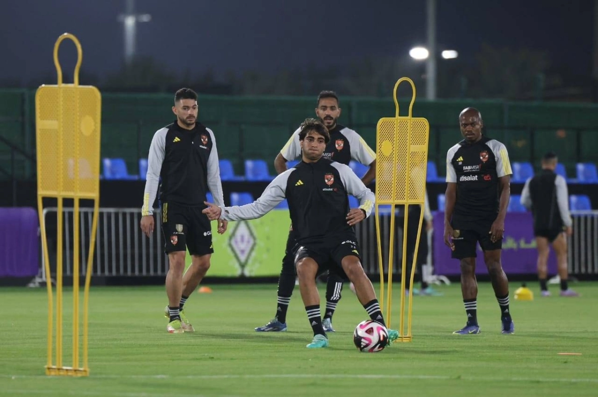 


من استعدادات الأهلي المصري 