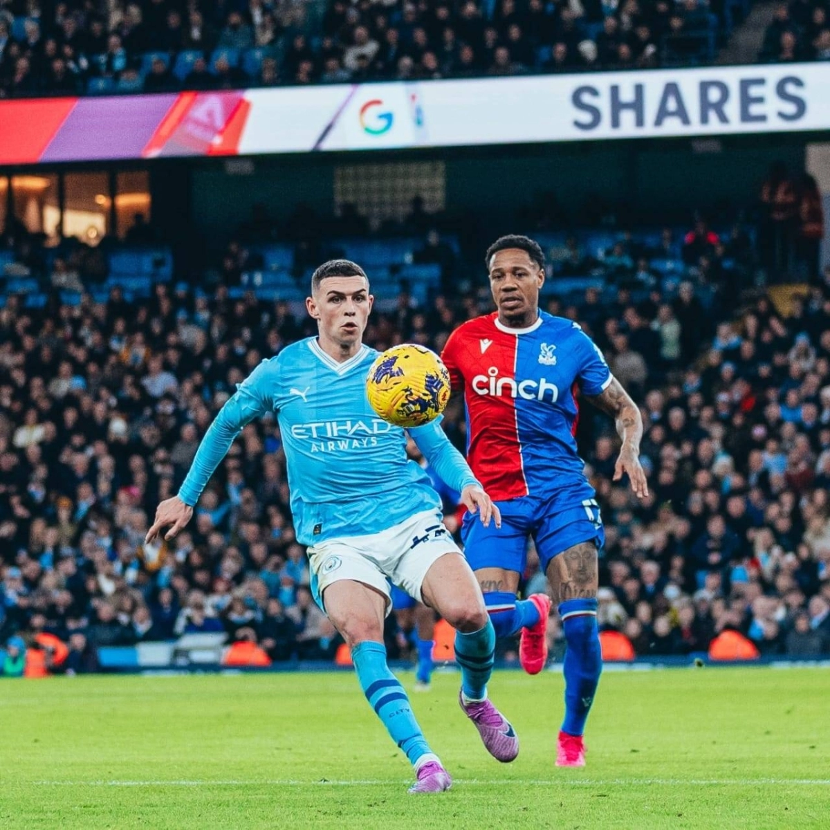 


مباراة السيتي أمام كريستال بالاس 