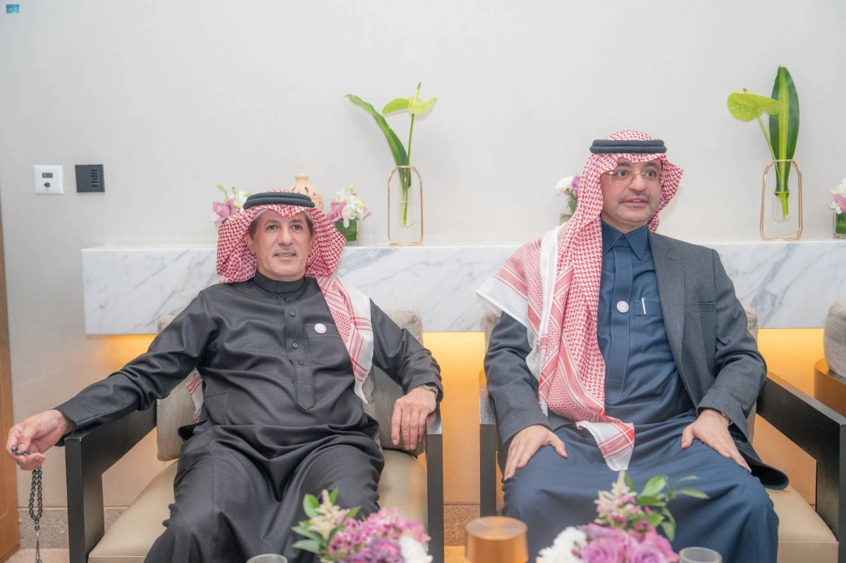 سلمان الدوسري خلال تدشين الاستراتيجية            (مكة)