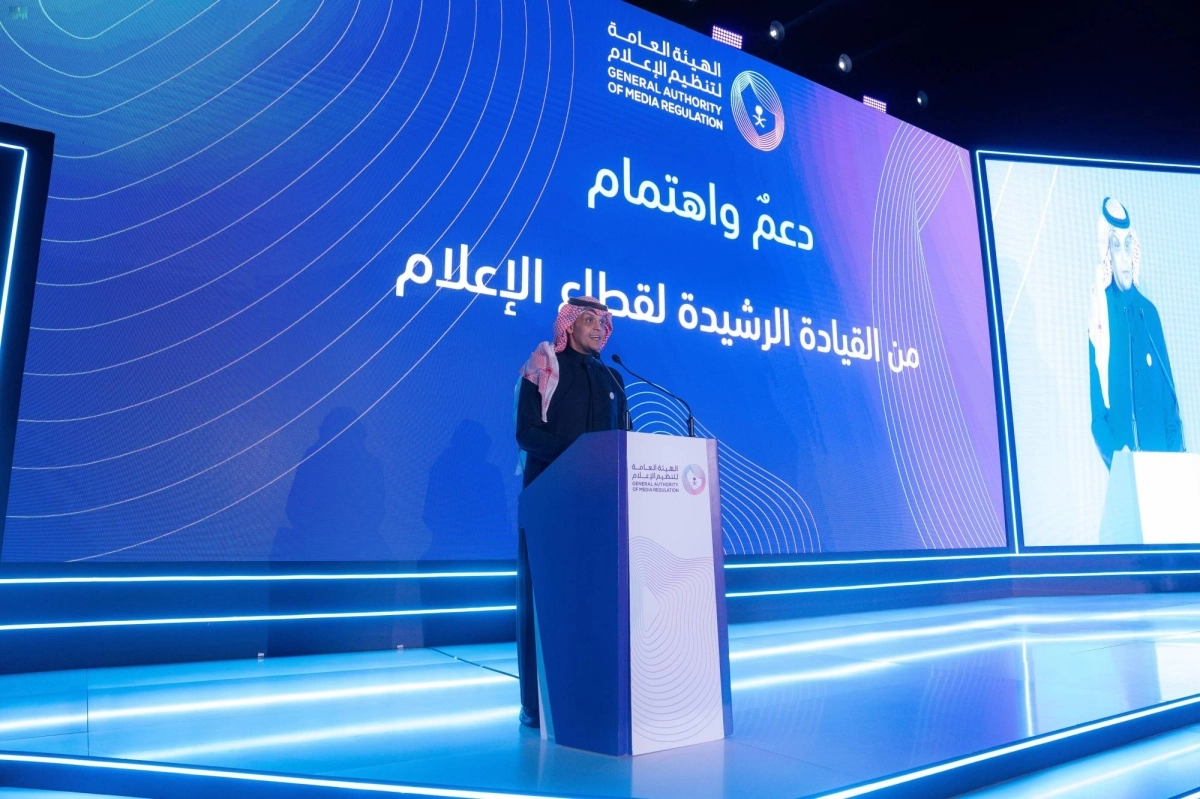 سلمان الدوسري خلال تدشين الاستراتيجية            (مكة)