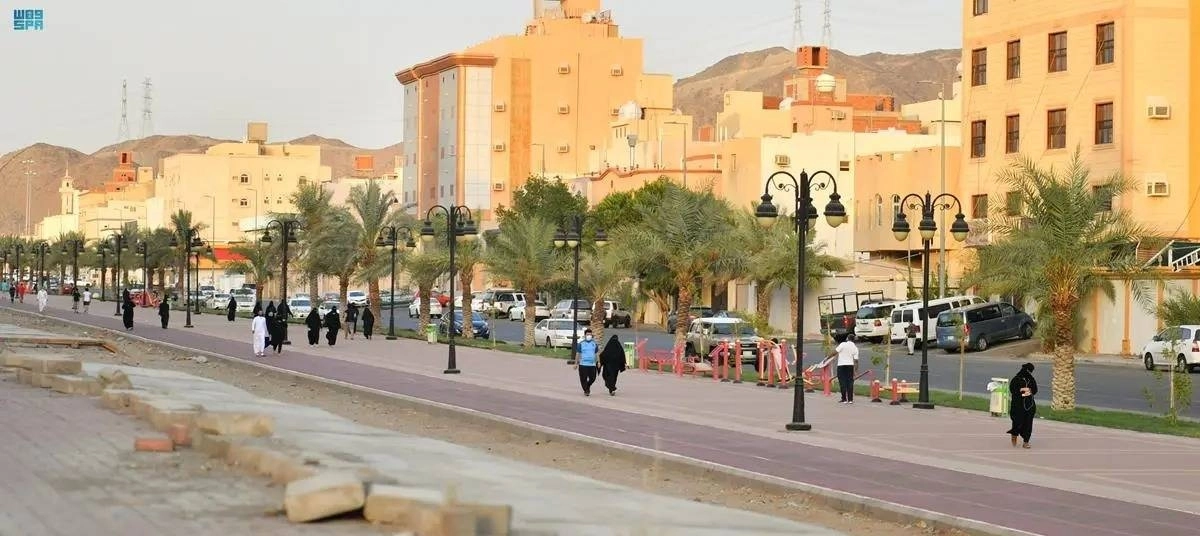 


الممشى بعد إعادة تأهيله              (مكة) 