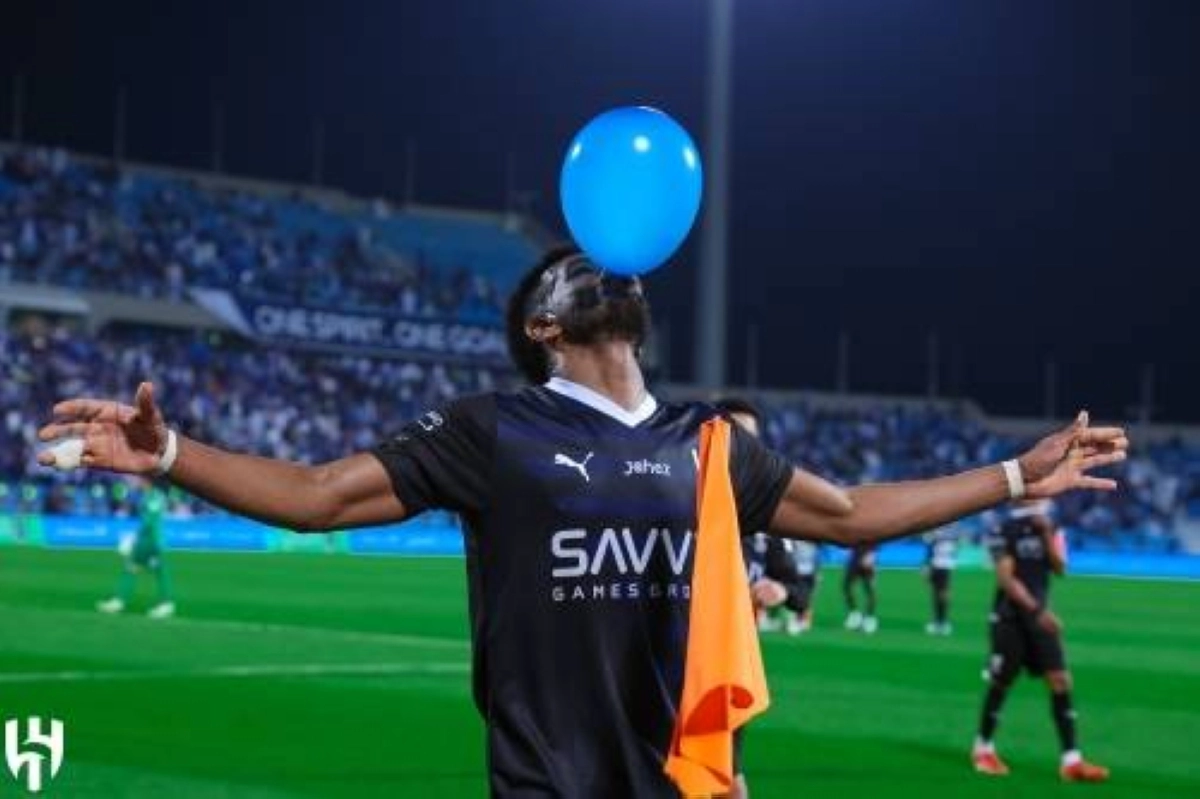 


علي البليهي بعد هدفه في الفيحاء 