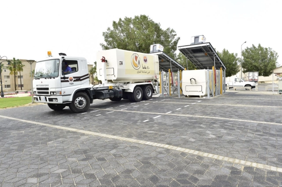 إدارة النظافة في الهيئة الملكية بالجبيل  