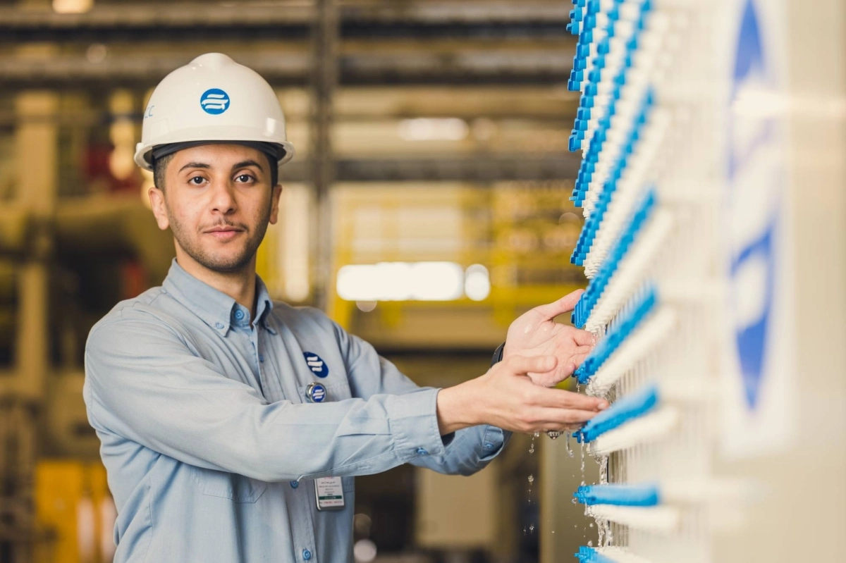 «التحلية» تعرض رحلتها في استغلال الرجيع الملحي