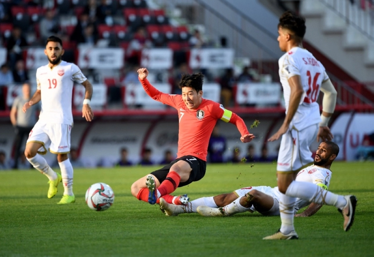 آخر لقاء جمع البحرين وكوريا الجنوبية