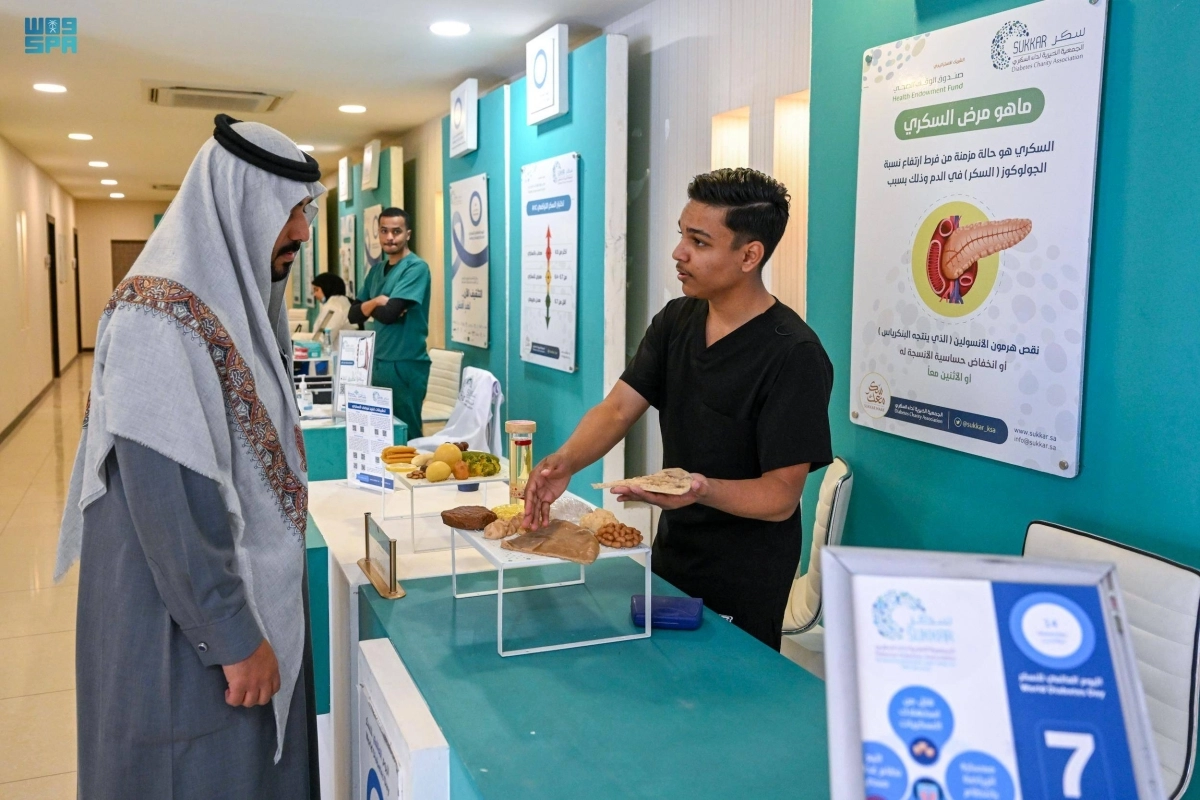 


أحد معارض جمعيات السكر                 (مكة)      