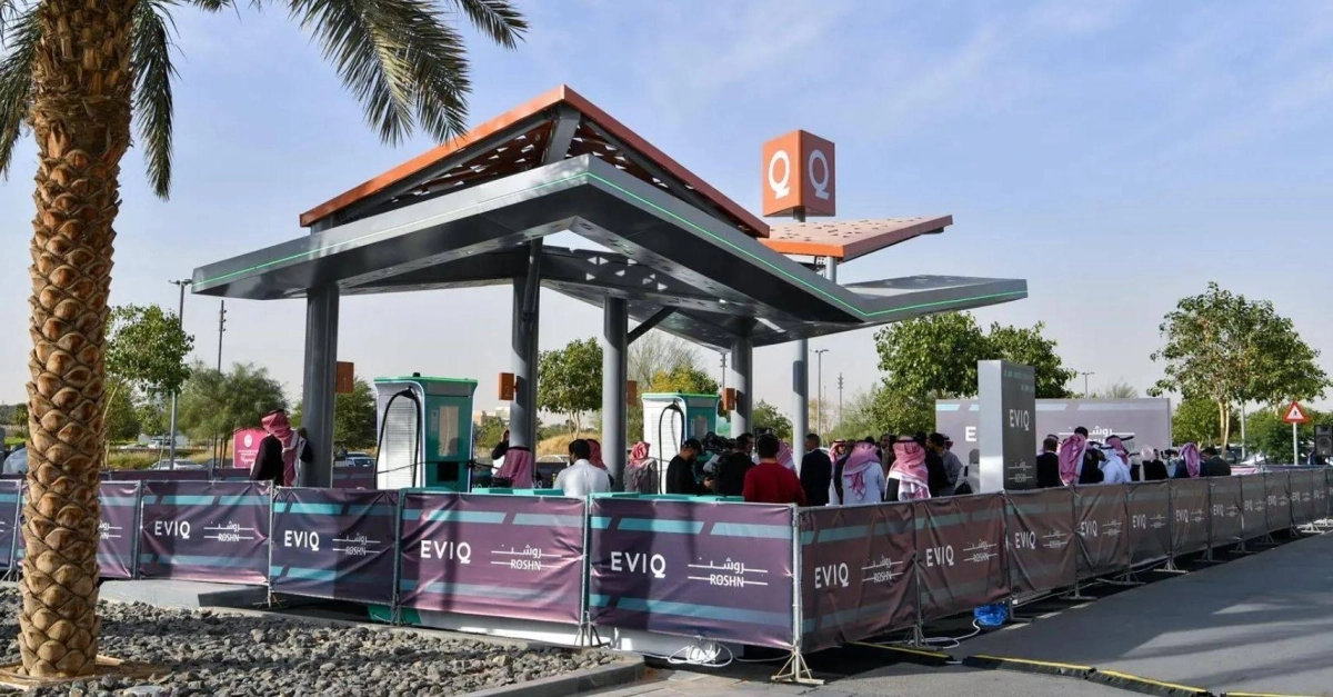 محطة الشحن السريع بمجمع روشن