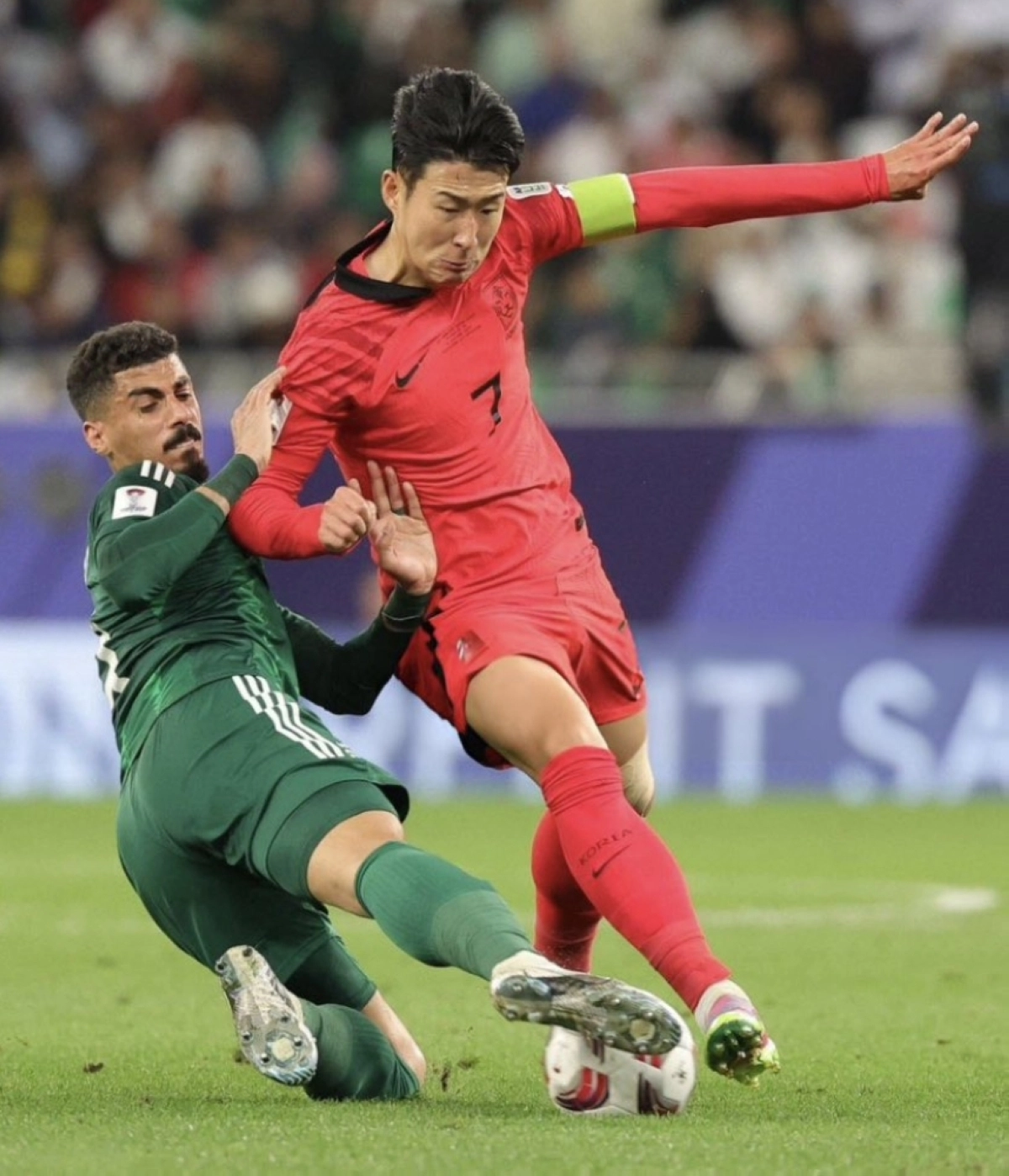 علي لاجامي مع سون