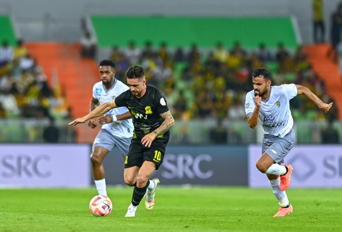 الاتحاد كسب الطائي في الدور الأول بثنائية