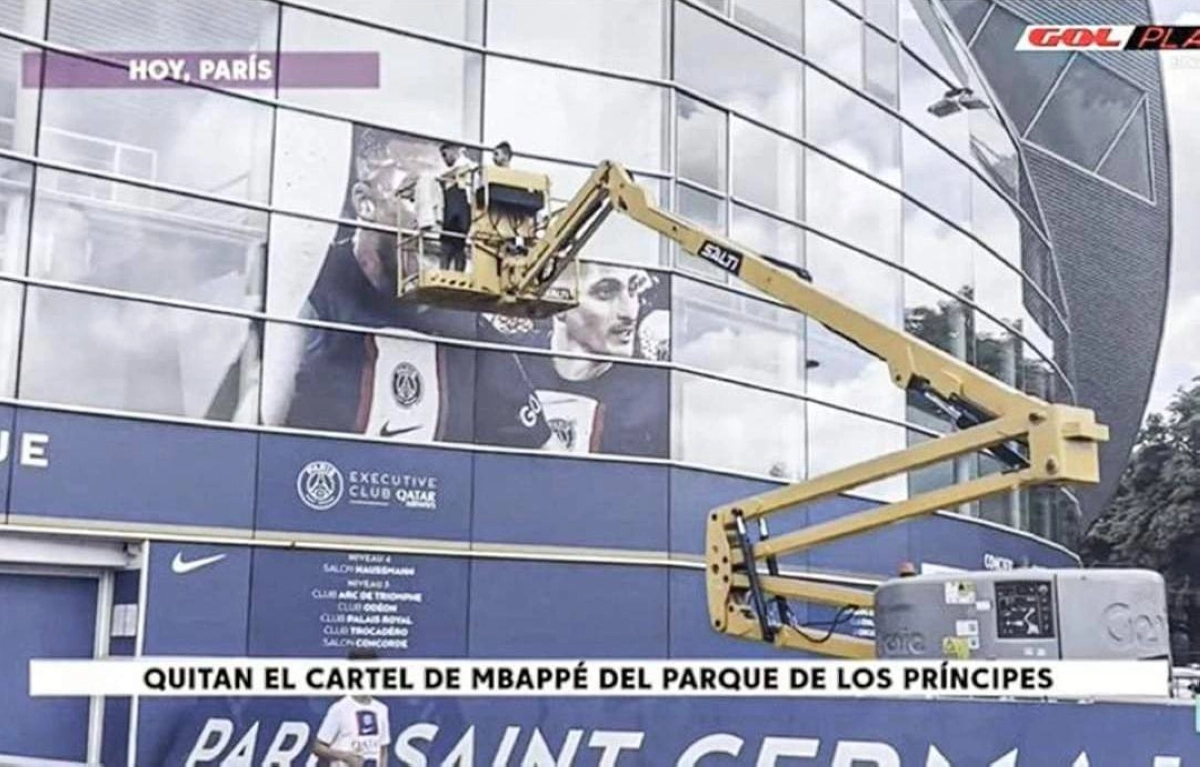 سان جيرمان يزيل صور مبابي