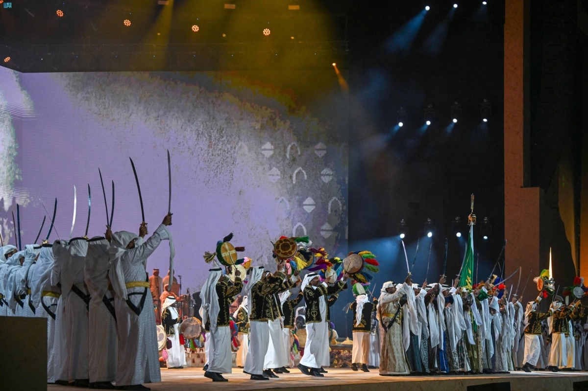 


أحد العروض الأدائية 