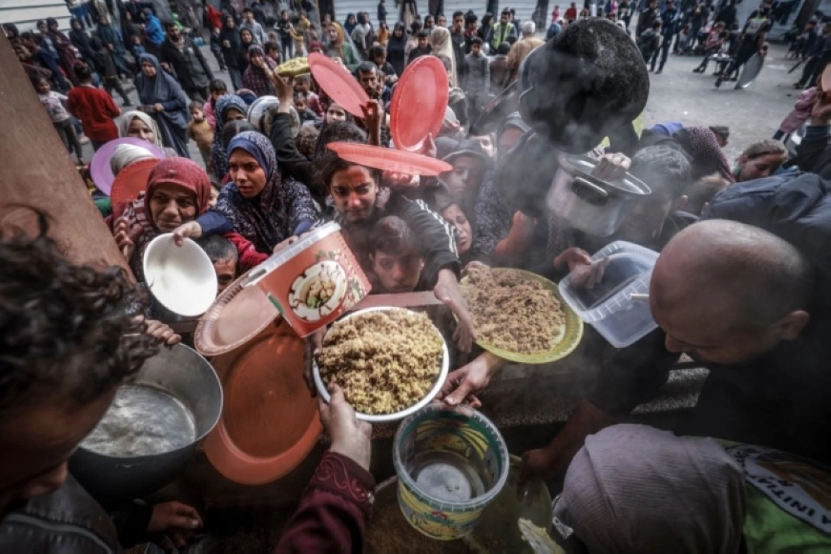 غزاويون باحثون عن الطعام (مكة)