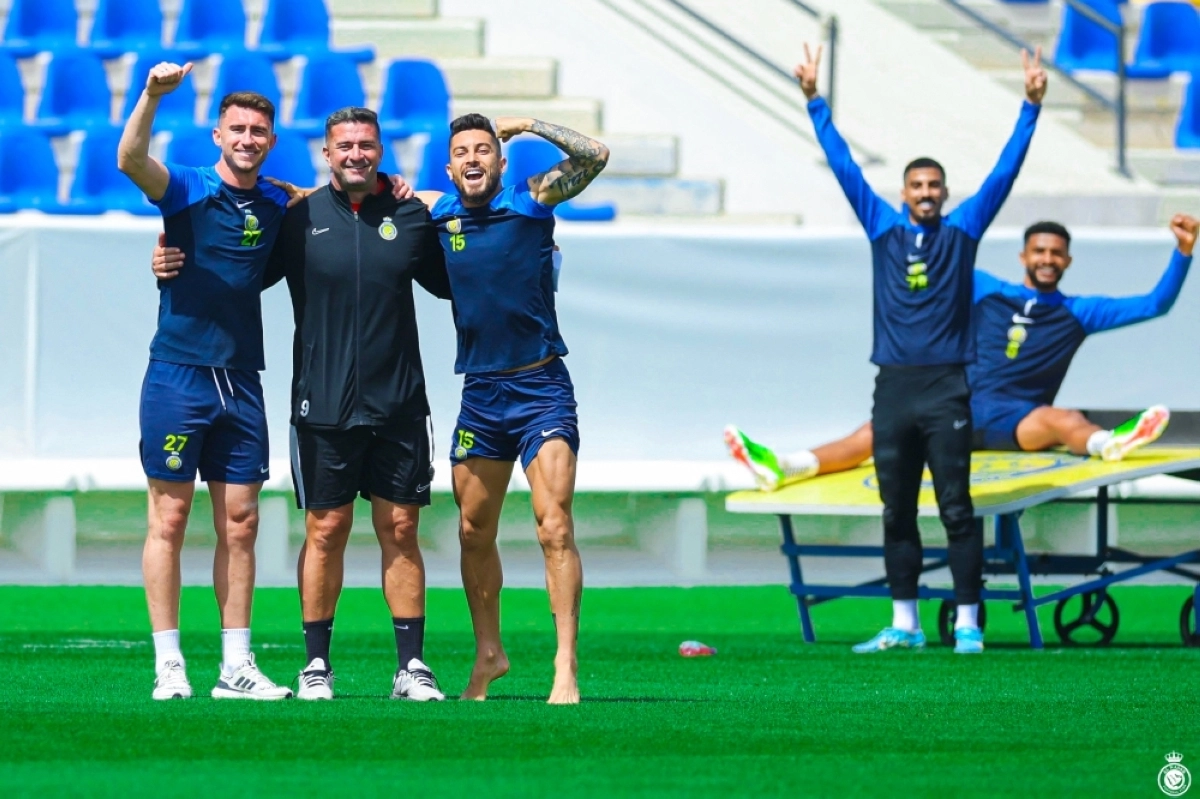 حماس كبير في تدريبات النصر (اعلامي النصر)