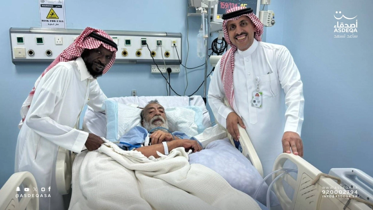 الراحل محمد النجدي في أيام مرضه الأخيرة