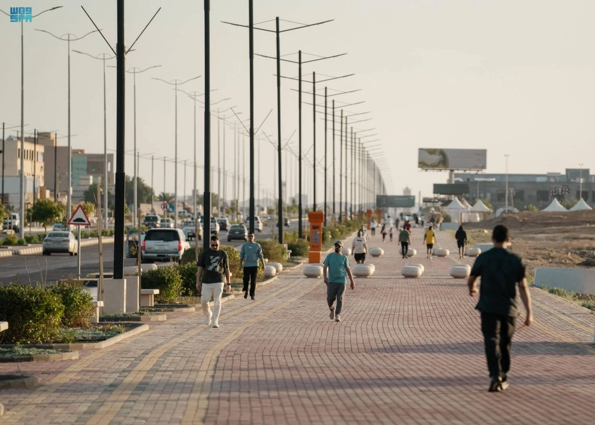 من مسارات المشي                                                                       (مكة)