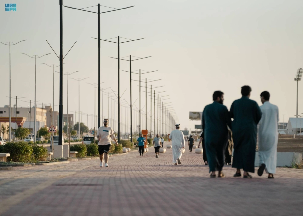 من مسارات المشي                                                                       (مكة)