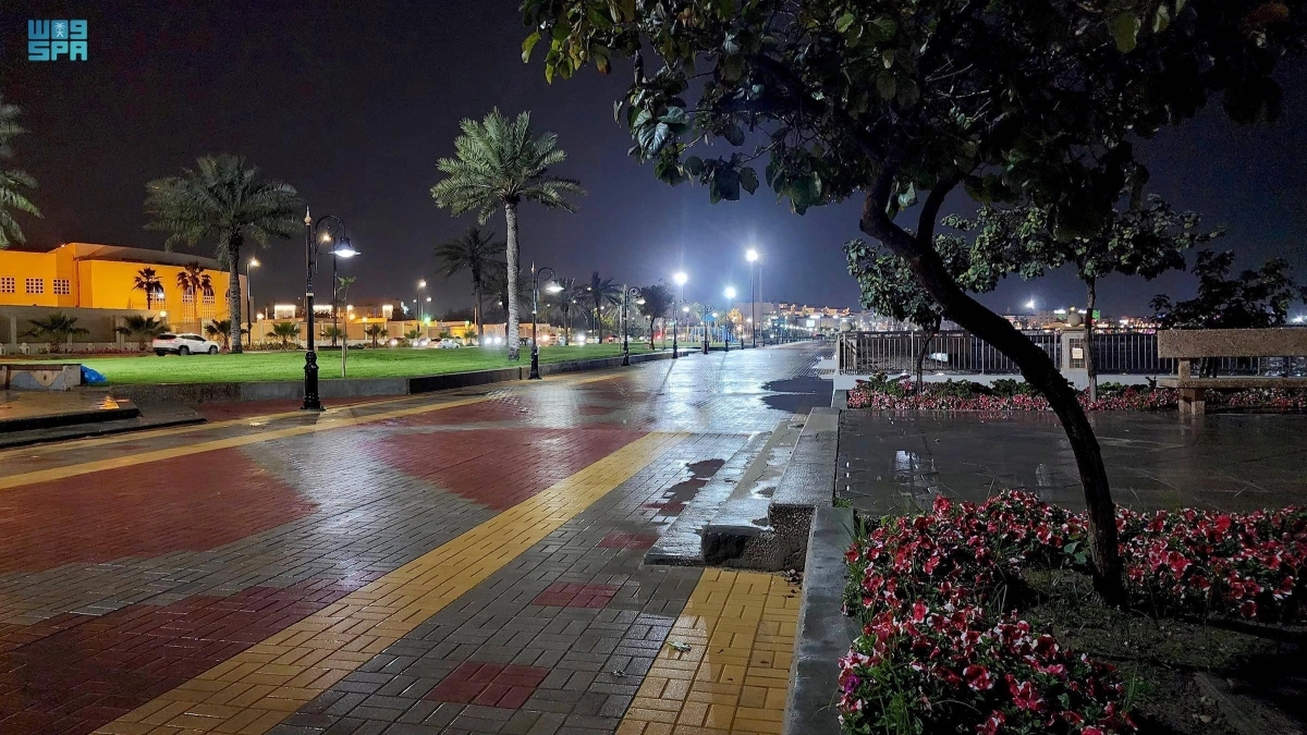 


أحد الشوارع العامة بعد الأمطار                                      (مكة) 