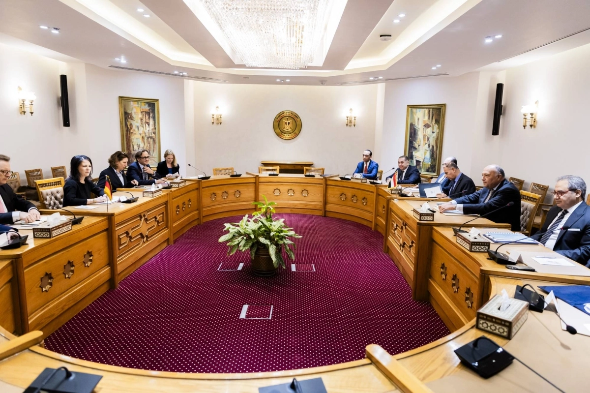 


اجتماع وزيري خارجية مصر وألمانيا                    (د ب أ) 