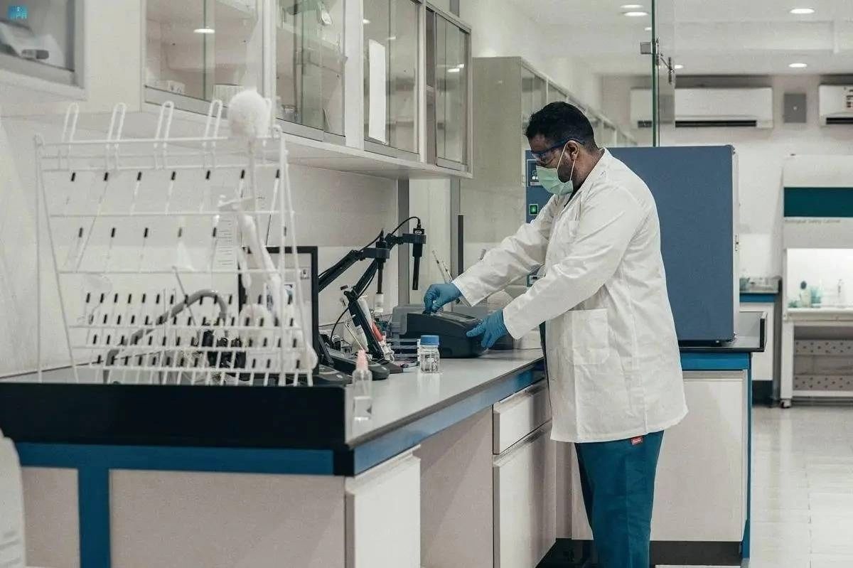 


 من فحص العينات 