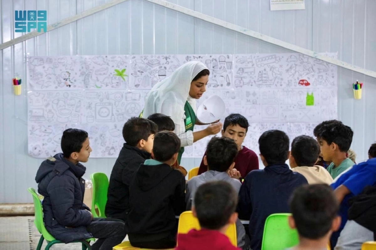 جانب من عمليات التأهيل