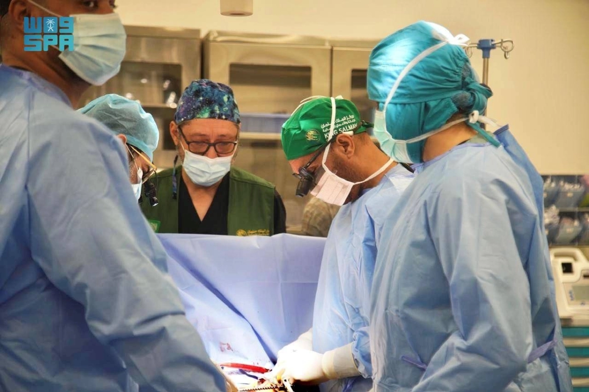 


جانب من المشروع الطبي التطوعي السعودي                                           (واس) 