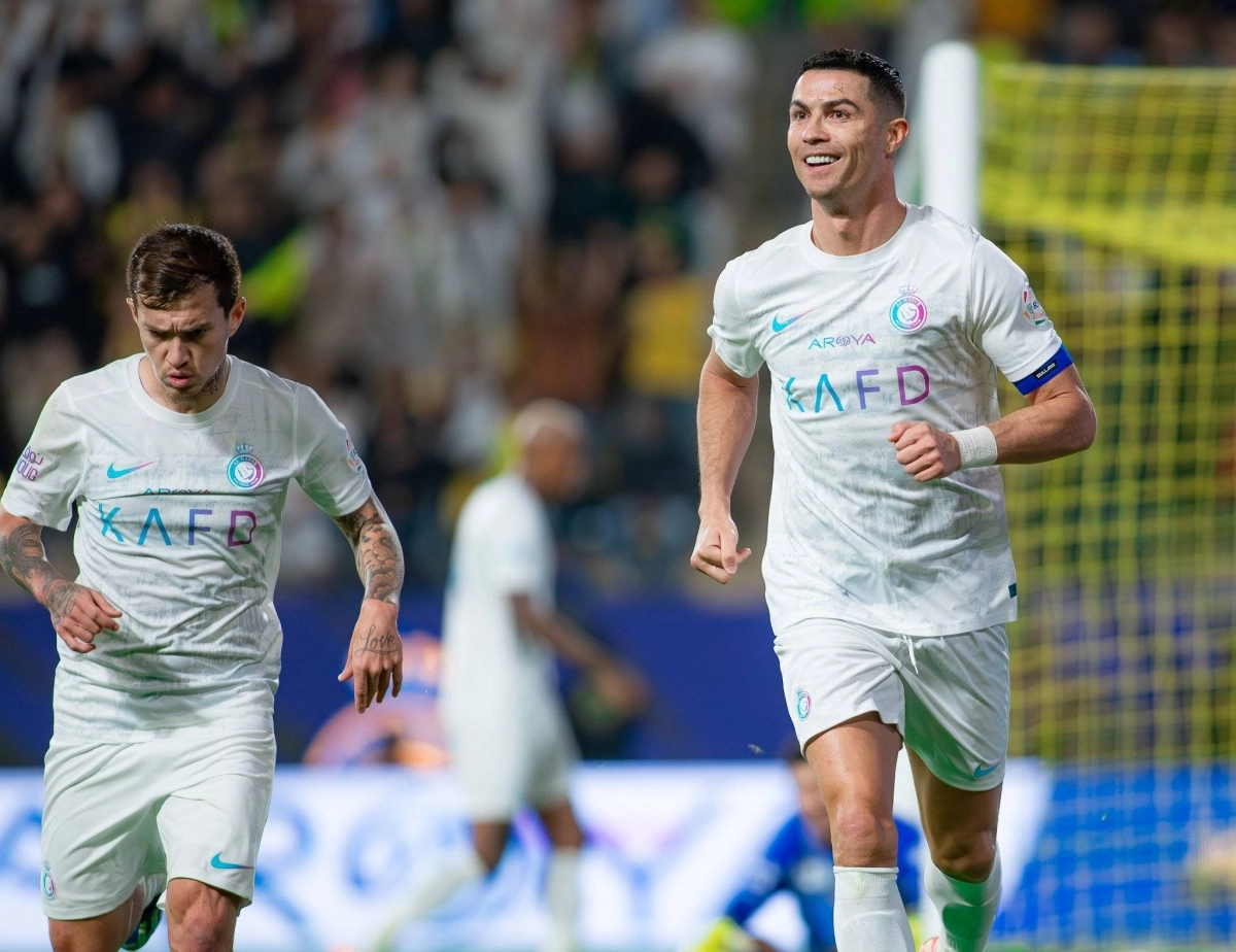 رونالدو قاد النصر للفوز على الرياض برباعية بالدور الأول