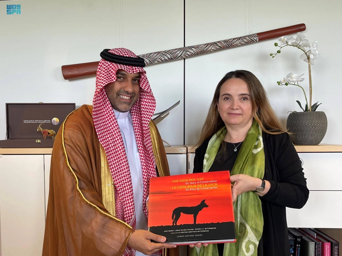 


ماهرالقثمي خلال لقائه جريتيل أجيلار                              (مكة) 