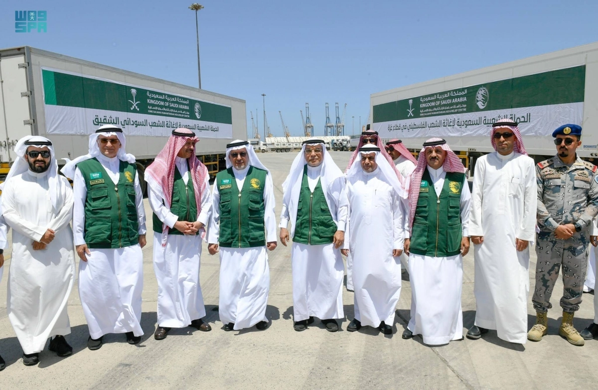 فريق عمل مركز الملك سلمان للإغاثة والأعمال الإنسانية