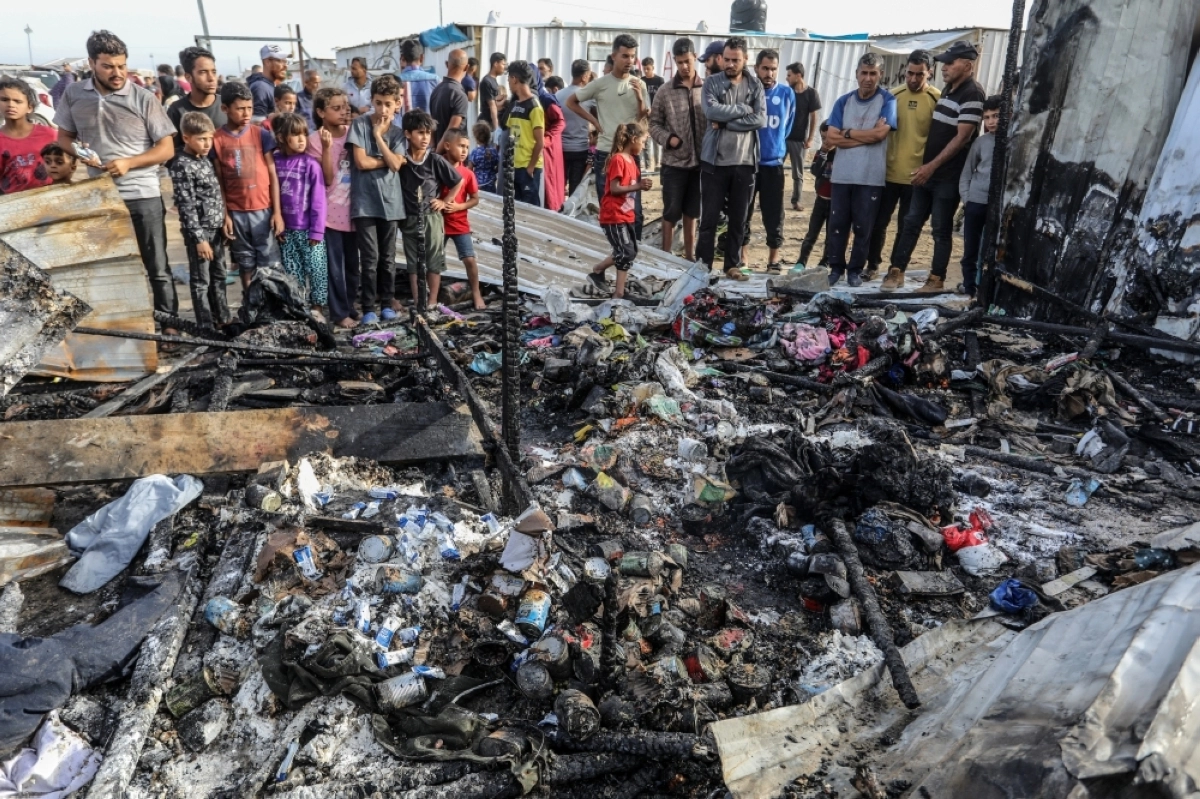 دمار كبير نتيجة القصف