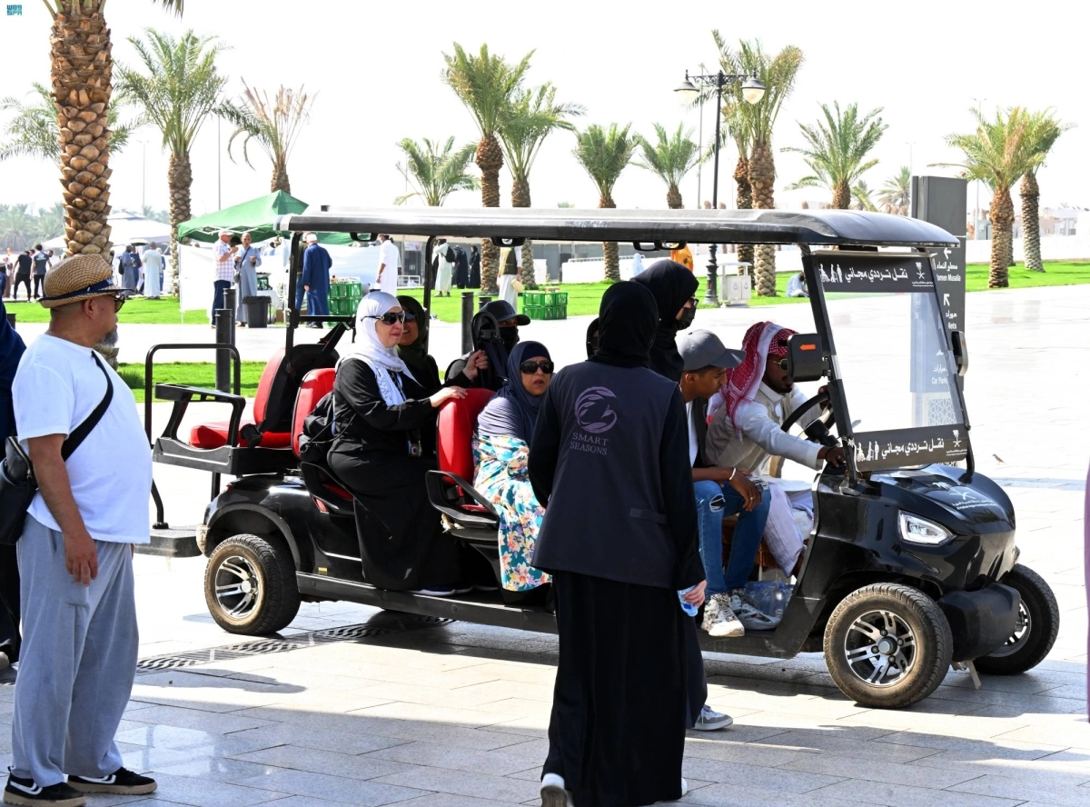 خدمة نقل الحجاج لمسجد قباء                                        (مكة)