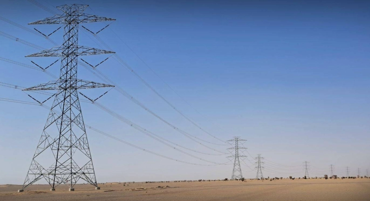 


من مشروع الربط الكهربائي بين المنطقتين الوسطى والجنوبية 