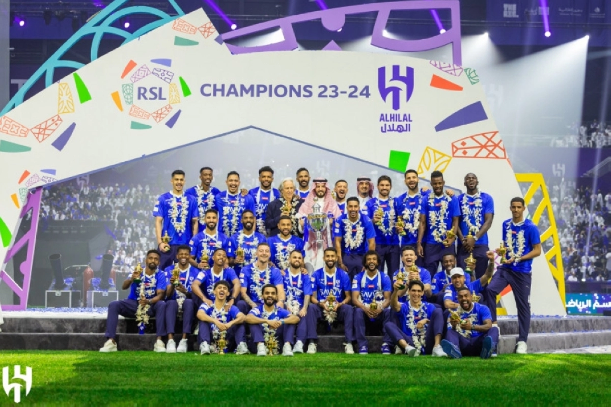 الهلال بطل دوري روشن