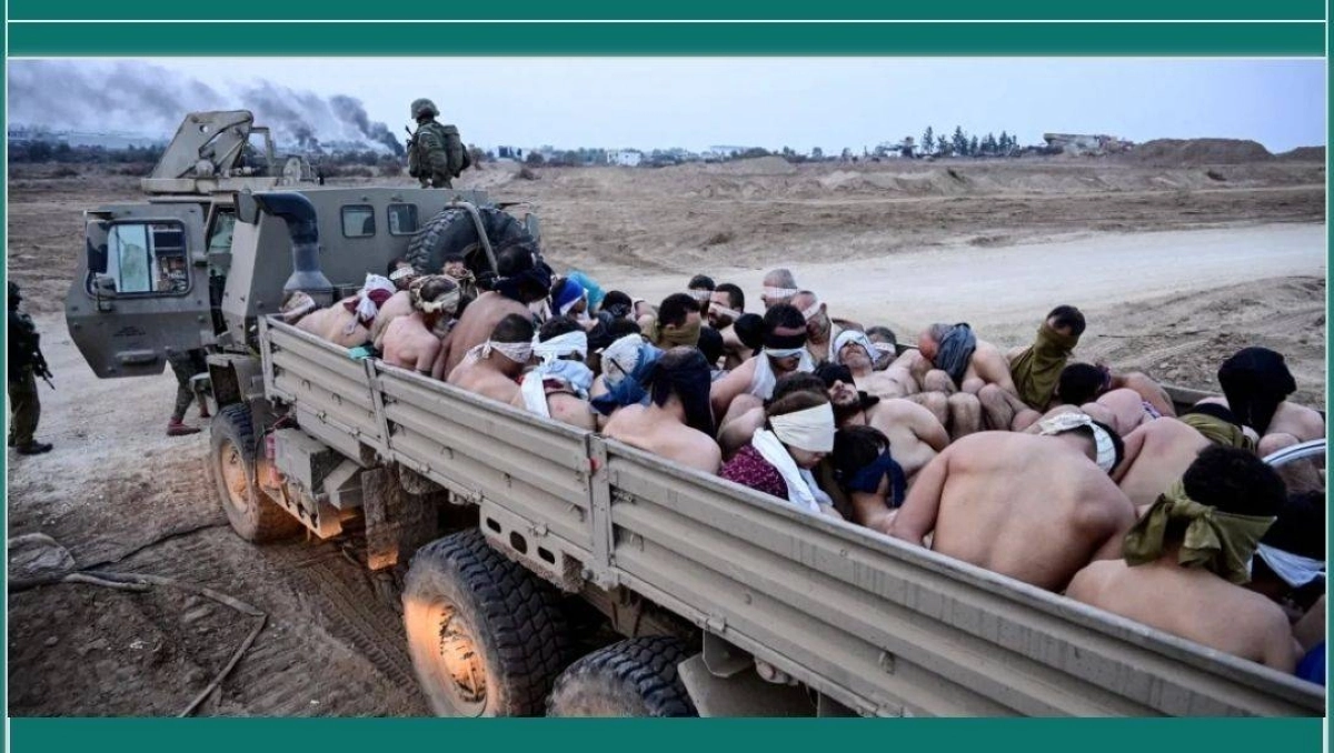 


مدنيون فلسطينيون في معسكر سدية تيمان                                                 (مكة) 