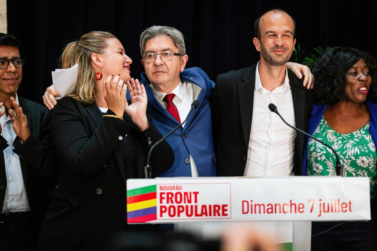 احتفال قادة الائتلاف بالفوز