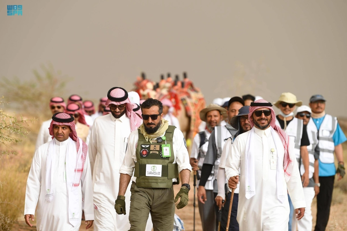 


من تدشين مبادرة المشي                        (مكة) 