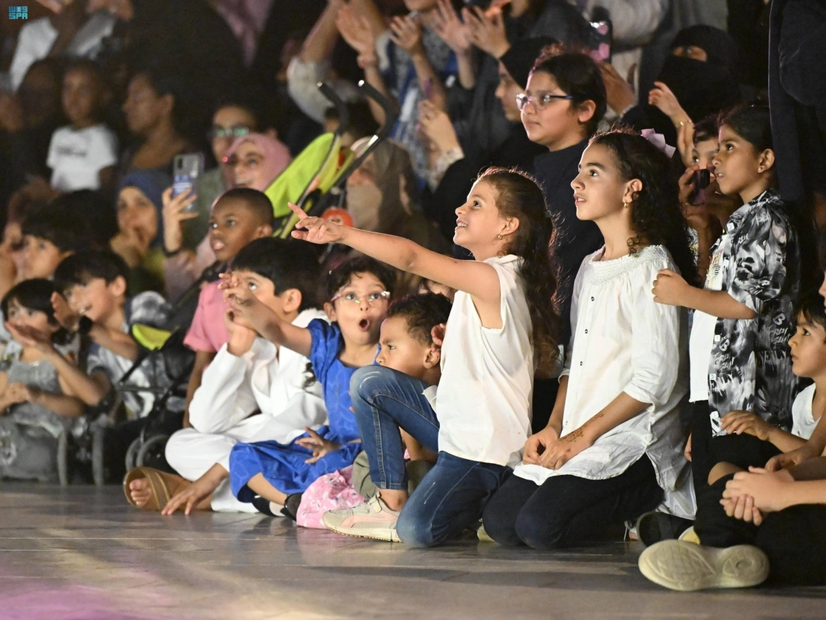 


تفاعل الأطفال مع العروض الترفيهية                                  (مكة) 