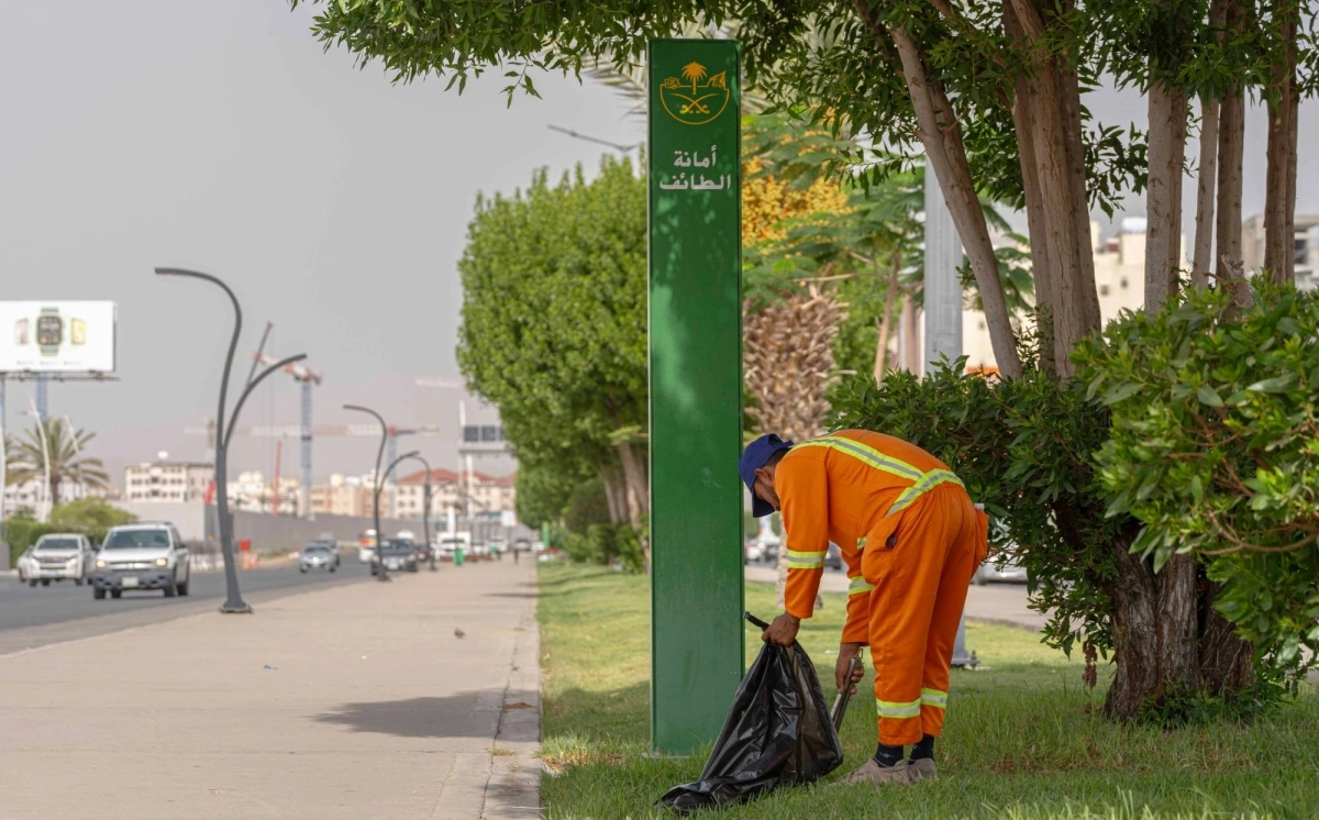 


أعمال النظافة بالمواقع السياحية                (مكة) 