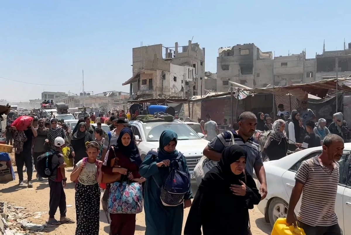 عملية نزوح قسري جديدة داخل غزة